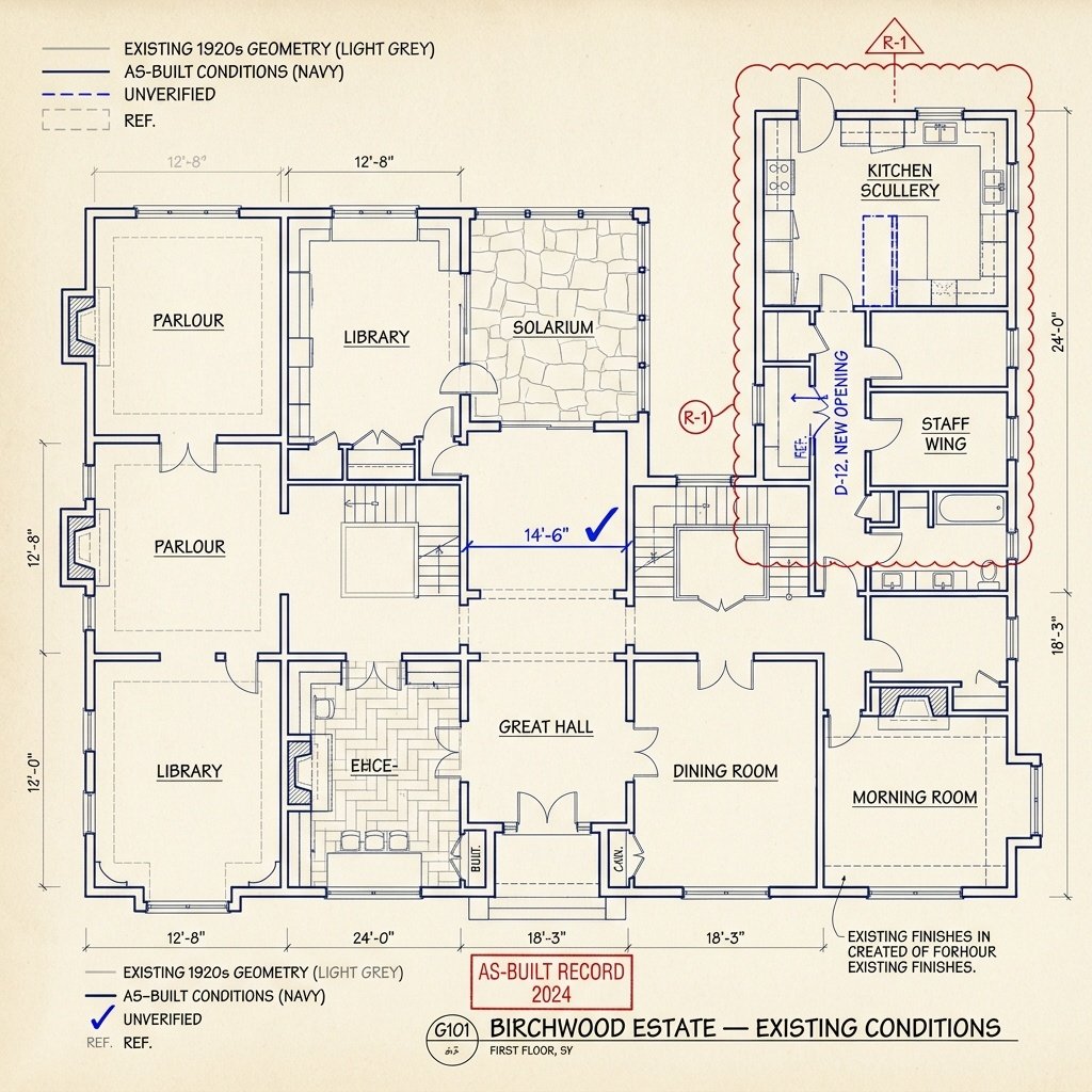 Birchwood Estate as-built documentation
